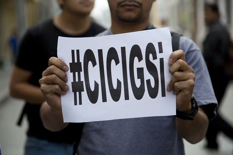 International organizations request for an extension of the mandate of CICIG
