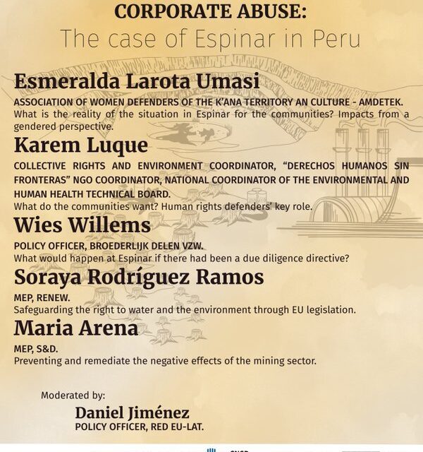 Defending the environment from corporate abuse: The case of Espinar in Perú