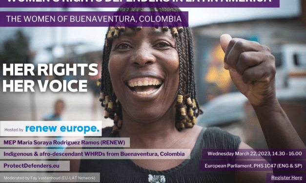 Event: Her Rights, Her Voice. Women’s Rights Defenders in Latin America – the case of Buenaventura, Colombia