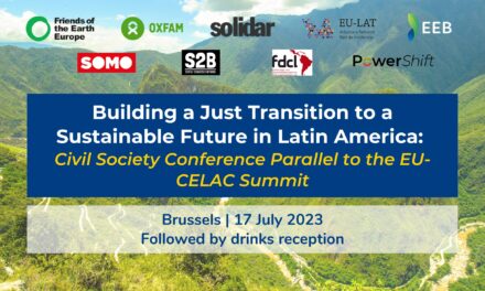 Building a Just Transition to a Sustainable Future in Latin America: Event Parallel to EU-CELAC Summit
