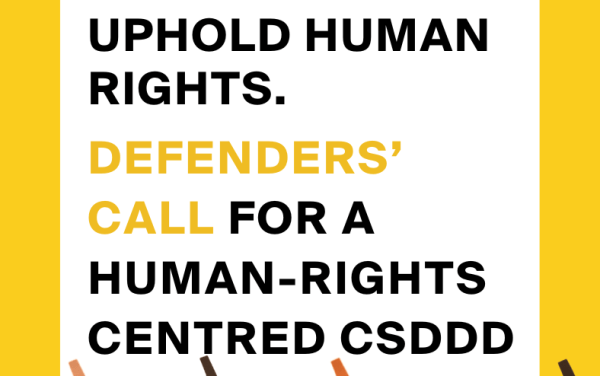 CARTA ABIERTA:  La UE debe defender los derechos humanos: los defensores piden una CSDDD centrada en los derechos humanos